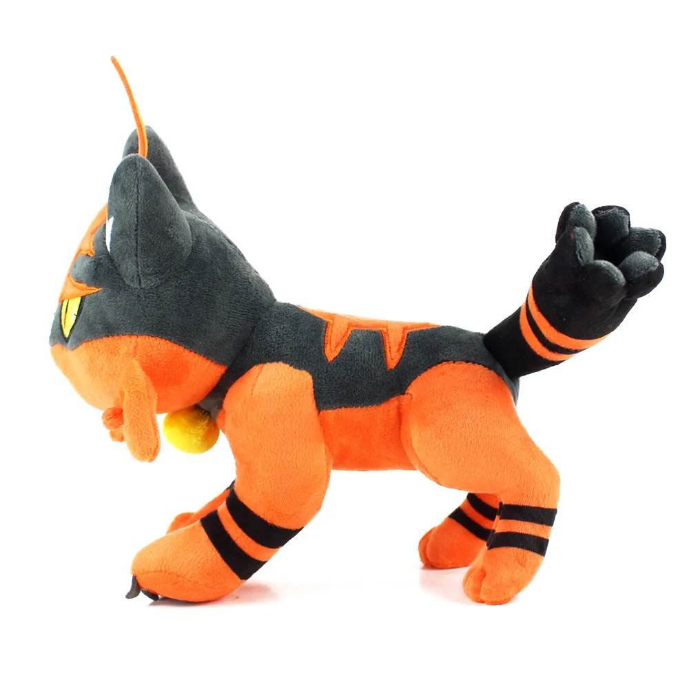 Серия эволюции аниме Litten Torracat Incineroar Мягкие плюшевые игрушки pkm куклы игрушки для детей рождественские подарки для детей