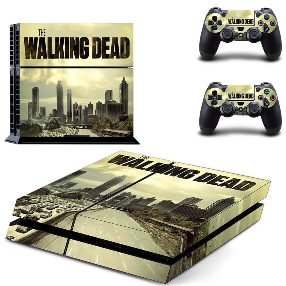 Виниловая наклейка для PS4 The Walking Dead PS 4 Play station 4 sticker s Pegatina для консоли sony playstation 4 и контроллера skins
