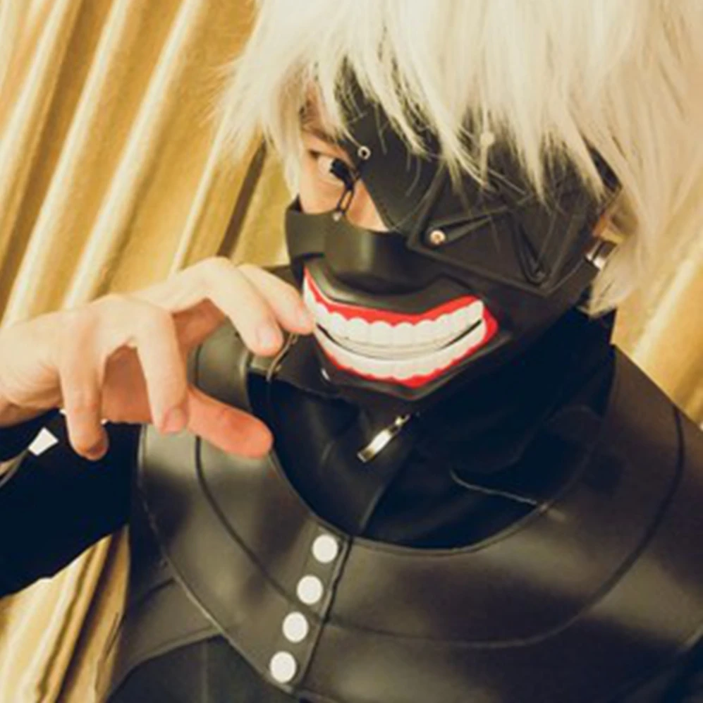 Одежда с надписью «Tokyo Ghoul Косплэй костюм косплей Ken kaneki костюм комбинезон наряд куртка комплект, способный преодолевать Броды для взрослых мужчин