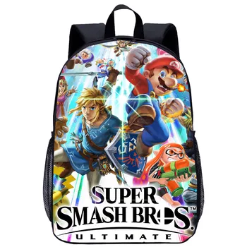 

Cute Anime Cartoon SUPER MARIO Cosplay Printing Backpacks School Bags Teenager Girls Boys Mochila Feminina bag