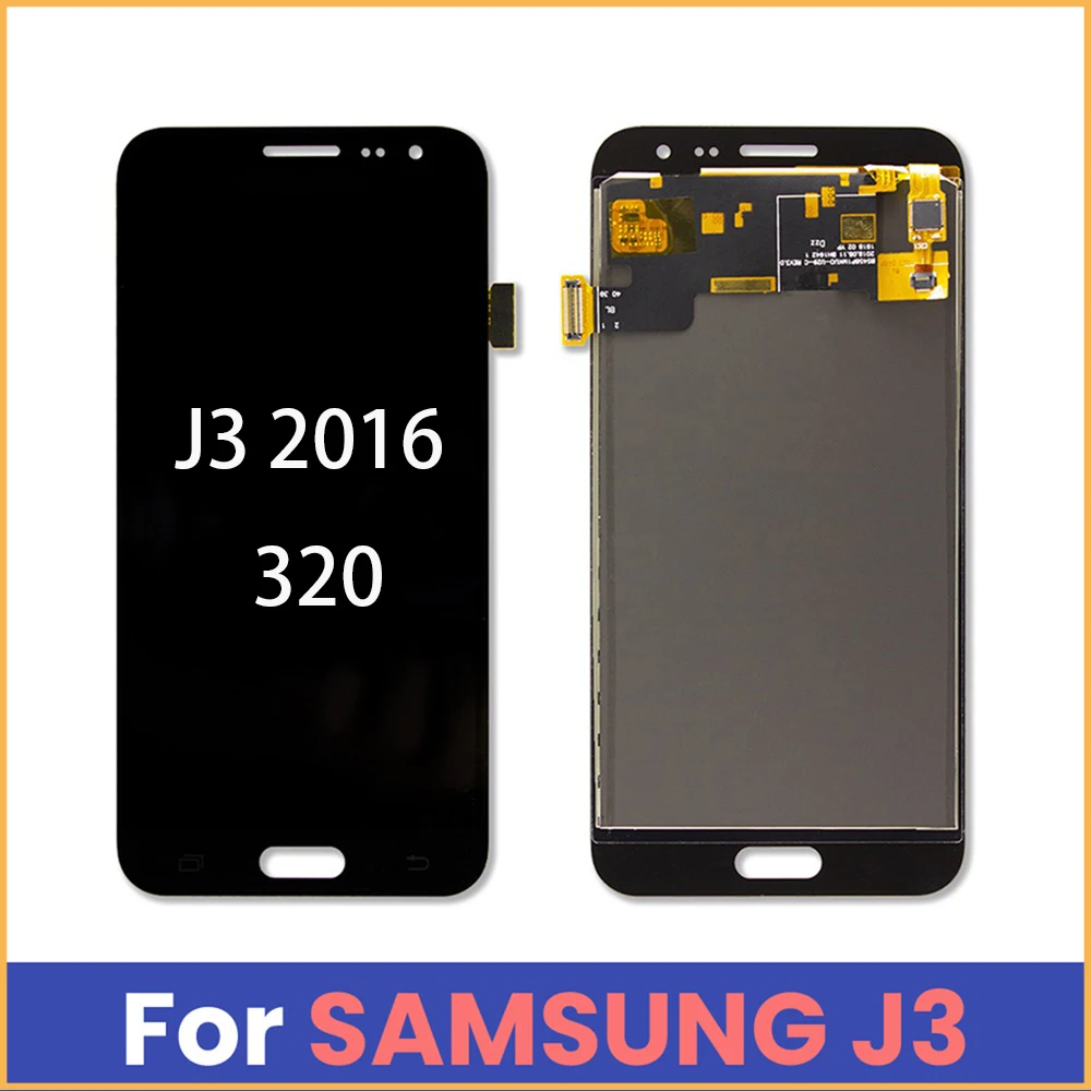 Для Samsung Galaxy J3 2016 J320 J320F J320H lcd Замена 3D сенсорный дигитайзер сборка без битых