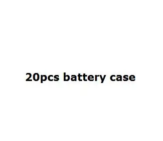 GoPro защитный чехол для аккумулятора для Go Pro Hero 7 6 5 4 3 2 Xiaomi Yi MiJia 4k Eken H9 NP BX1 аксессуары для камеры - Цвет: 20PCS battery case