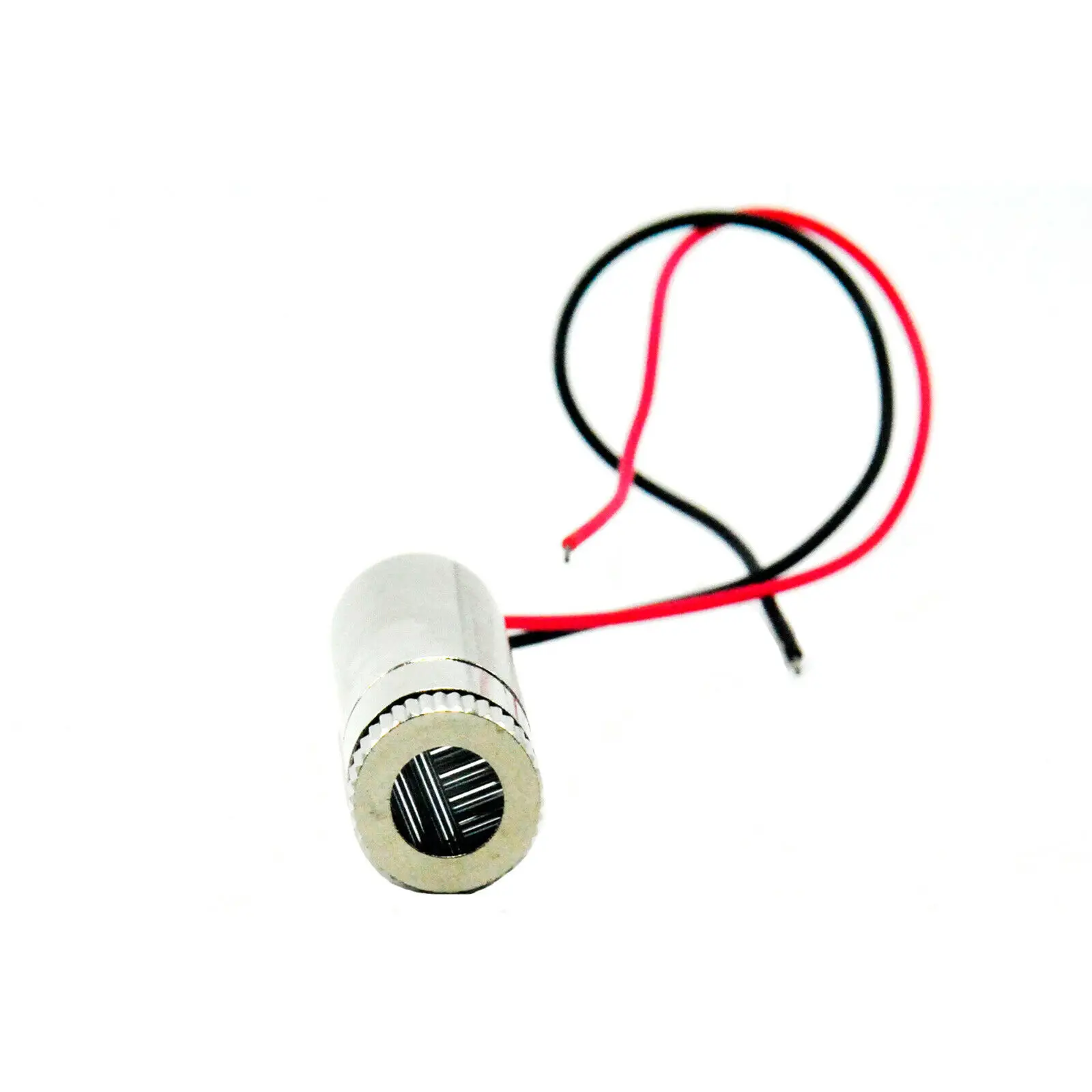 포커서블 크로스 레드 레이저 다이오드 모듈, 드라이버 인 포함, 50mW, 650nm, 660nm, 12x35m, 3V-5V