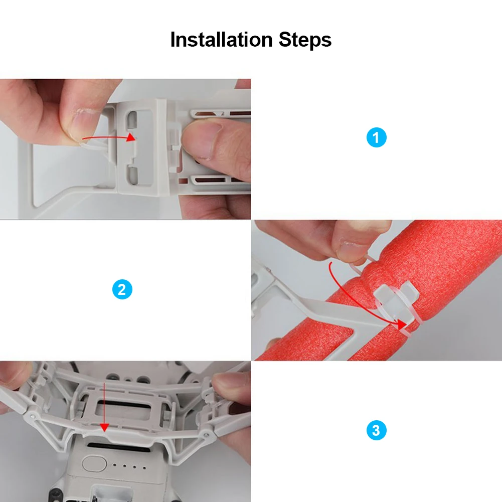 Drone Landing Skid Float Tripod Stand/Buoyancy Stick Kit