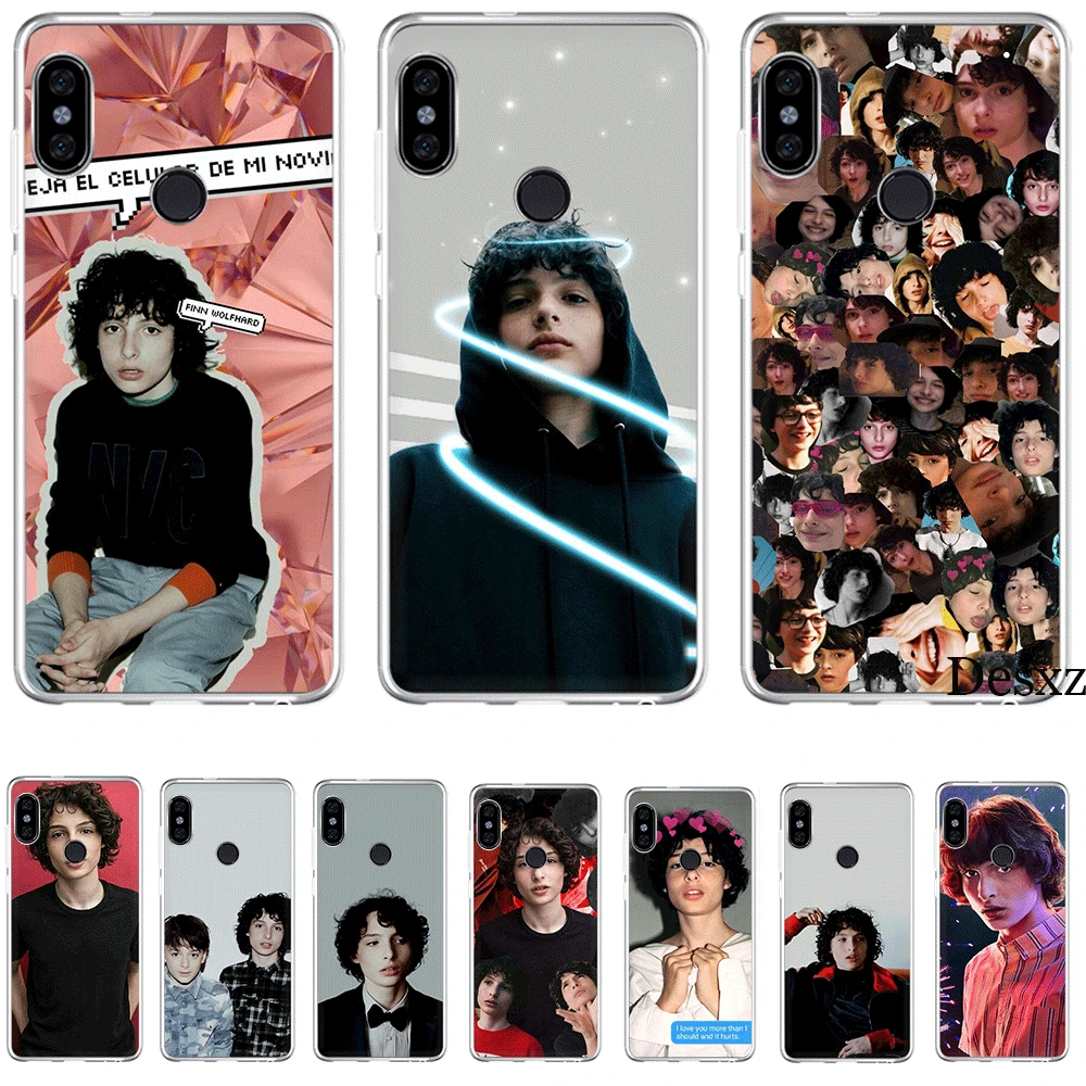 

Mobile Phone Case Tpu For Xiaomi Redmi Note 4 4X 5 5A 6 7 Pro Cover TV Finn Wolfhard Stranger Things