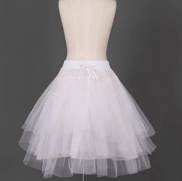 Сатиновое вечернее платье с вышивкой для девочек-подростков, кружевное Макси платье для свадебной вечеринки, костюмы для детей 6, 8, 0, 12, 14, 16 лет - Цвет: Petticoat