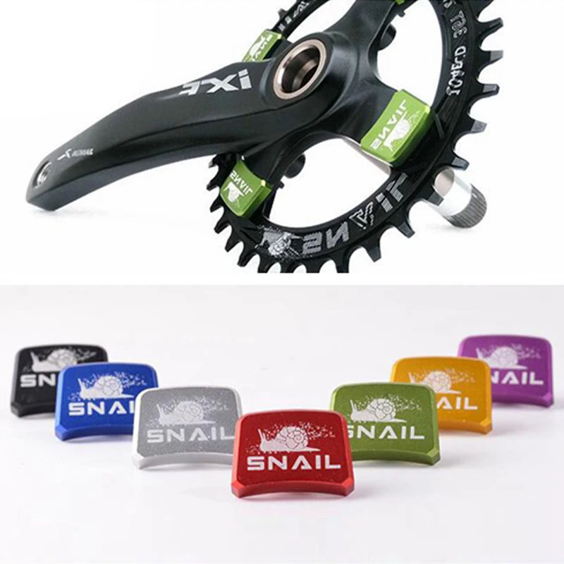 Винты для велосипедных колес SNAIL MTB 7075 алюминиевый сплав одиночные болты горных и