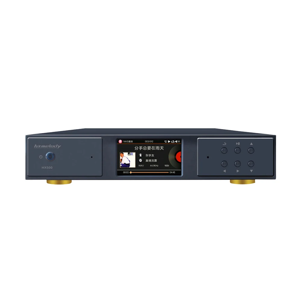 Hxmelody HX500 AK4497 цифровой DAC плеер без потерь Master/PCM768K/DSD1024/DST прямое решение - Цвет: AK4497-Black