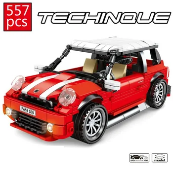 

Technic Super Racing Vehicle Classic MINI Pull Back Beetle Car Building Blocks Sets Bricks Model Toys Compatible Lepining 10271