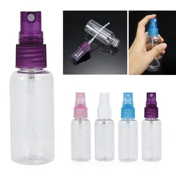 

2Pcs 60ml Perfume Atomizer Portable Refillable Bottles Transparent Empty Spray Bottle Travel Empty Cosmetic Lotion Container