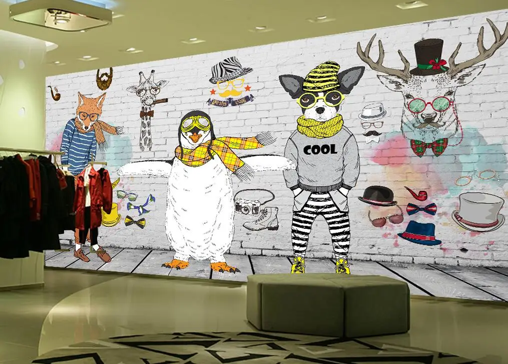 mão abstrata animal dos desenhos animados loja