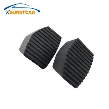 

Xburstcar 2Pcs/Set Car Clutch Pedal Brake Pedals Anti Slip Pedal Cover For Peugeot MT 307 408 308 3008 Car Accessories Parts