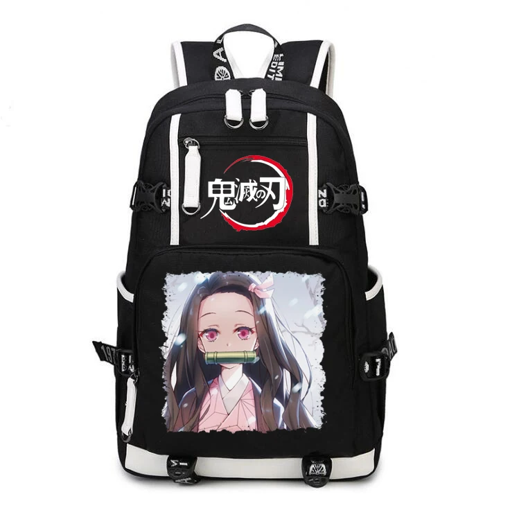 Demon Slayer Kimetsu no Yaiba Tanjiro Kamado Tanjirou Косплей рюкзак для ноутбука дорожные сумки мультяшная Студенческая школьная сумка на плечо