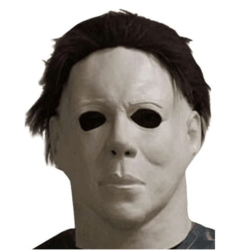 thumbnail image 1 of Disfraces de Halloween de la película Michael Myers, conjuntos de uniformes de asesino de terror, máscaras para la cabeza, fiesta de Halloween para hombres y mujeres, 1 of 5