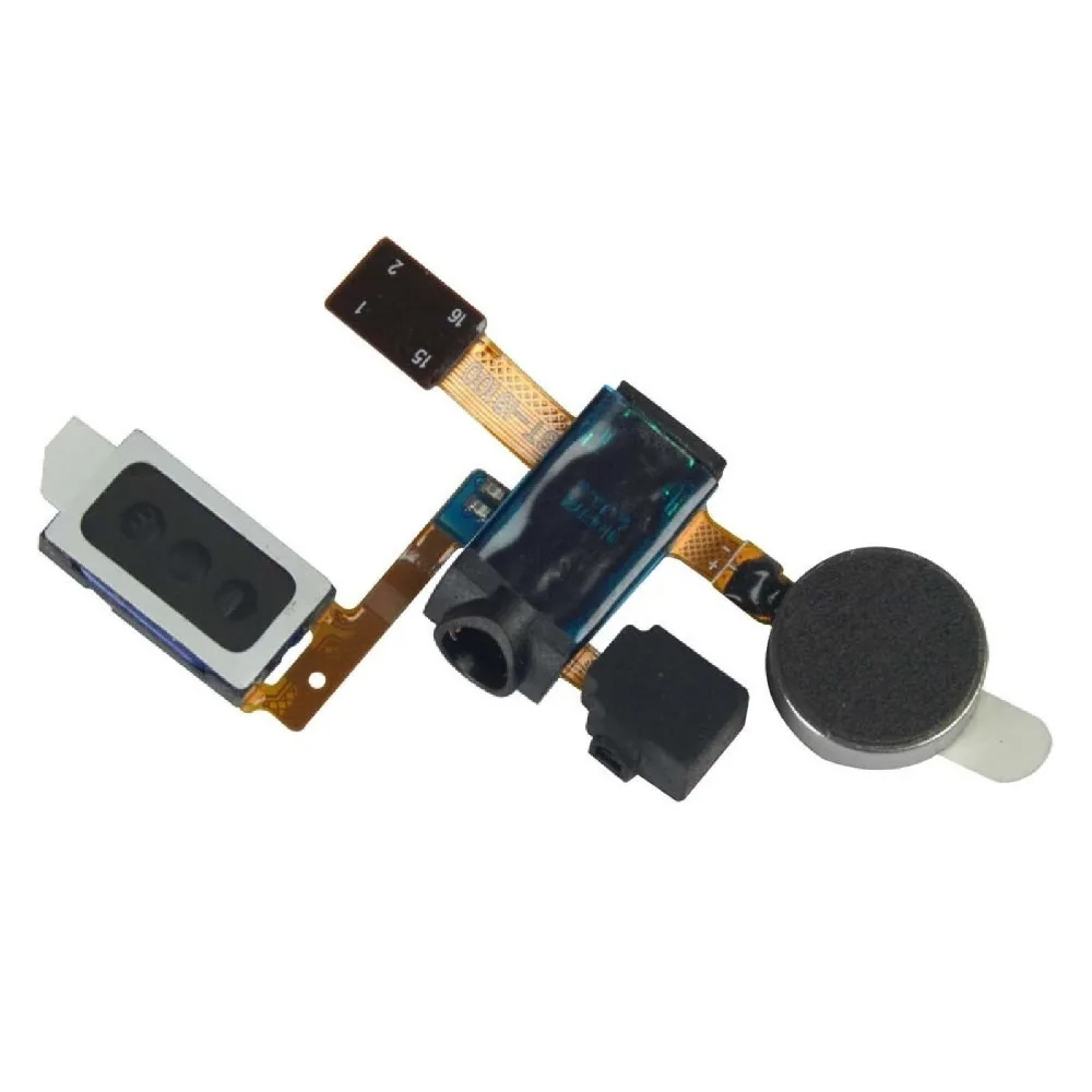

For Samsung Galaxy S2 GT-I9100 Earphone Headphone Jack and Ear Speaker Assembly With Vibrating Motor Audio Cable