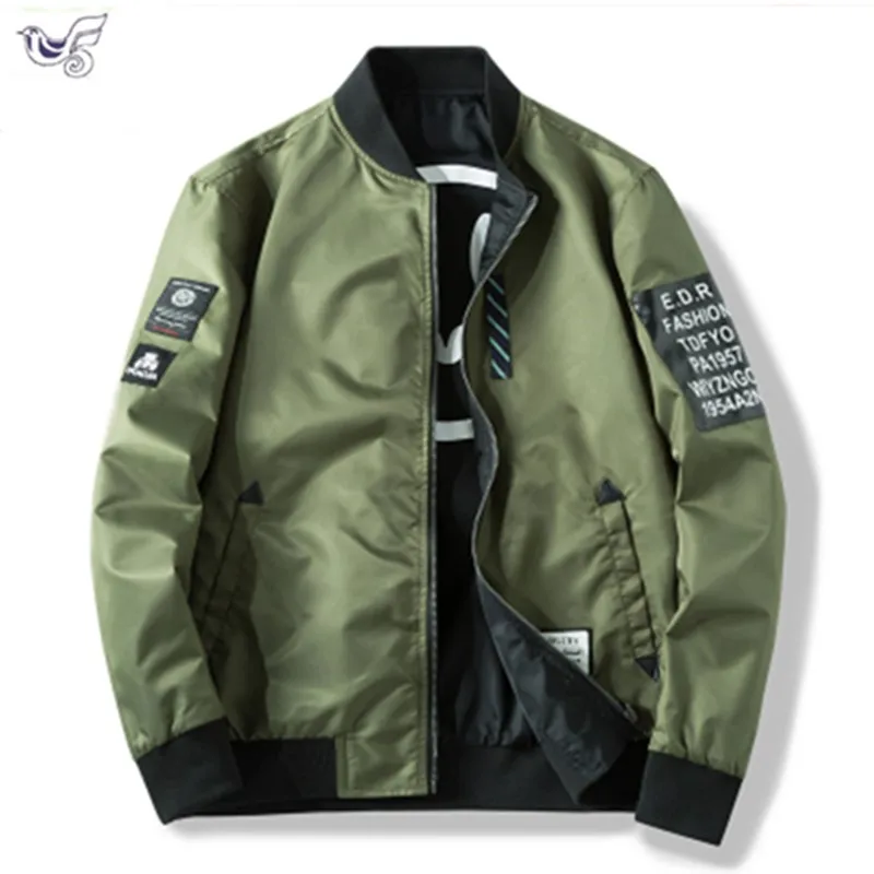 

Xiyouniao 2020 Plus size 3colou High quality Ma1 Thick and thin Army Green Military motorcycle Ma-1 aviator bomber jacket M-4XL
