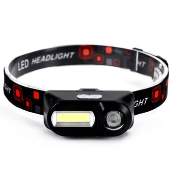 

6 Modes USB Rechargeable COB LED Headlamp Torch Multifunction Flashlight Headlight Best Price