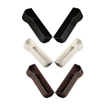 

1 Pair Car Seat Gap Catcher Filler Storage Box Bottle Pocket Organizer Holder