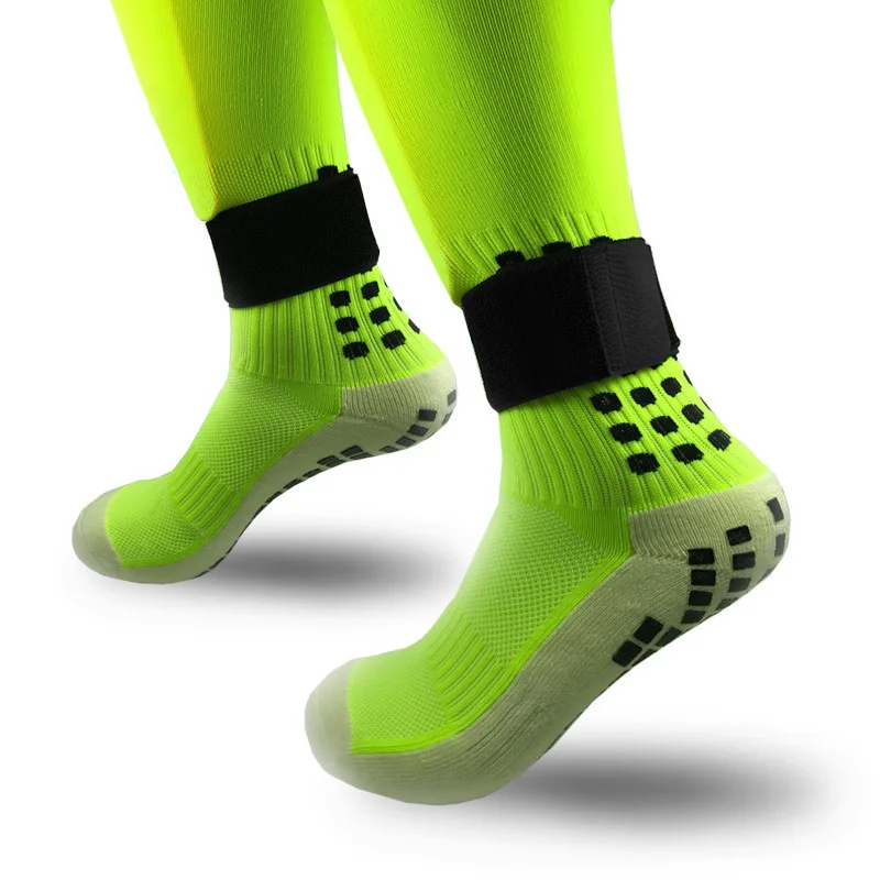

1 Pair Soccer Shin Guard Football Shin Pads Stay Fixed Bandage Tape Prevent Drop off Adjustable Elastic Bandage Sports Safety