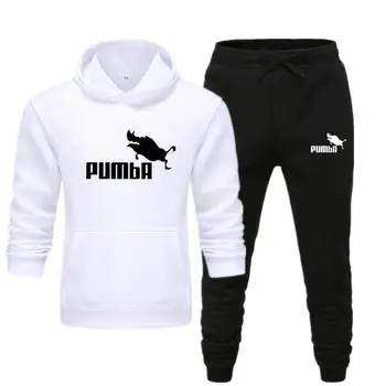 

Men's Sets Hoodie And Pants Sweatsuit Male Sportswear Tracksuit Men Set 2019 Brand Sporting Suit Track Sweat Print Alpha Jackets