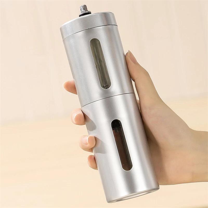 Camping Manual Coffee Grinder Coffee Maker Durable Stainless Steel Portafilter Coffee Machine
