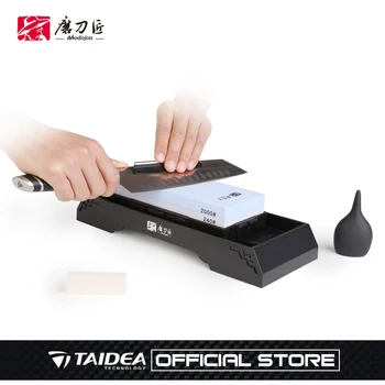 

GRINDER 240/2000 mesh double-sided domestic knife sharpener for kitchen grindstone whetstone large size and specification-TG8224