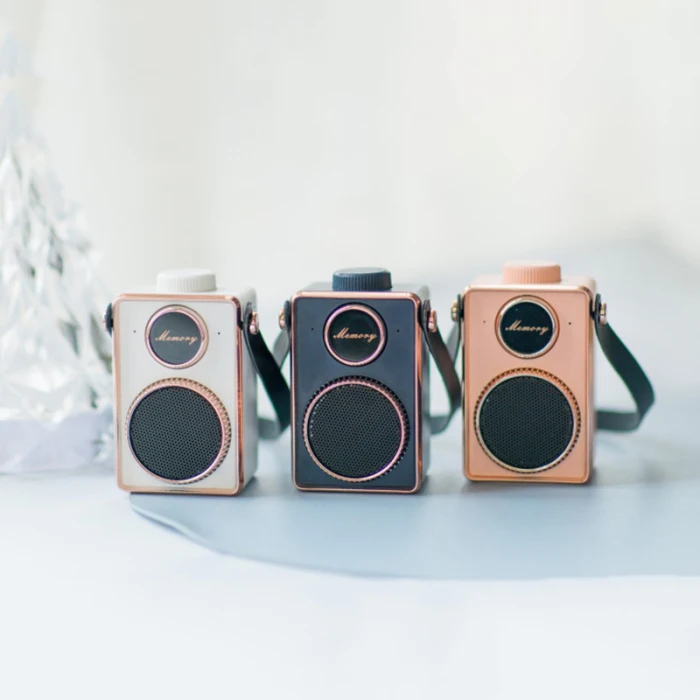 Портативный мини Bluetooth Сабвуфер Звук динамик Ретро Беспроводной Стерео Soundbox GDeals