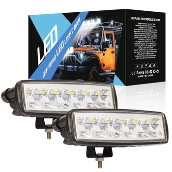 

6inch Led Work Light Bar fit for CREE Led Chip 30W 6000K use for ATV UTV OFF ROAD TRUCK TRACTOR 4x4 Spotlight