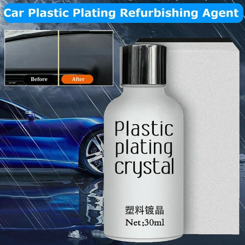 

Newly Car Plastic Plating Refurbishing Agent Coating Hydrophobic Care 30ml for Glasses TE889