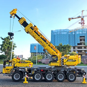 

DHL LP 20004 Technic series Motor Power Mobile Crane Mk II Car Model Building Kits Blocks Bricks Compatible With gifts