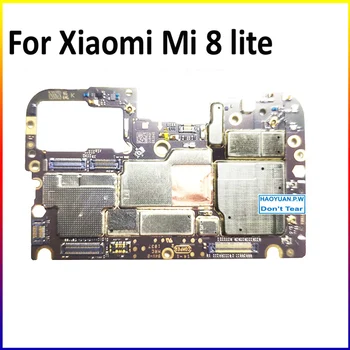 

Tested multilingual Original Working Mainboard Motherboard flex Circuits Cable FPC For Xiaomi Mi 8 Mi8 Lite Global Firmware