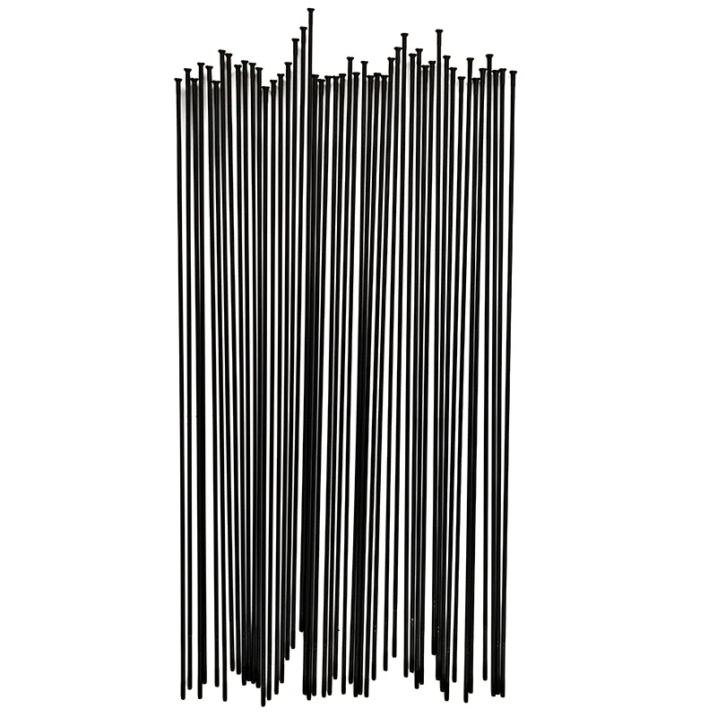 Pillar PSR Aero WING20 Straight Pull Flat Gauge 2.0mm 14G Black 10pcs/lot Spokes Original Thread No Cutting Bicycle Ray