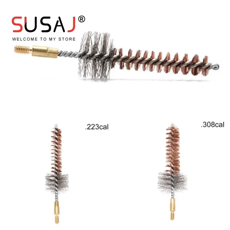 1pc .223cal / .308cal Phosphor Bronze Chamber Brush,gun Clean Brush,gun