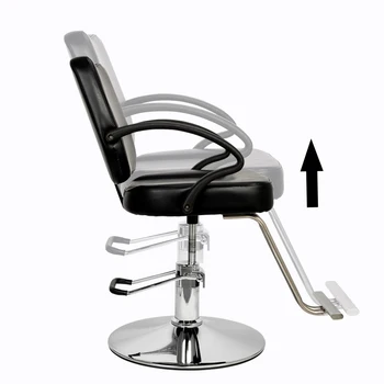 

US Warehouse HC106 Woman Barber Chair Hairdressing Chair Black