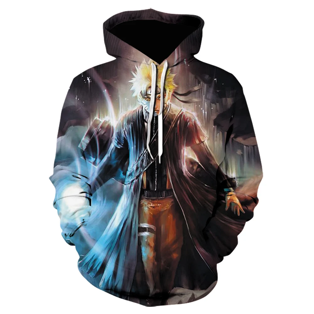 

Spring and Autumn Fashion Men's and Women's Children's Hoodie 3D Printing Anime Naruto Casual Streetwear Sweatshirt Caot