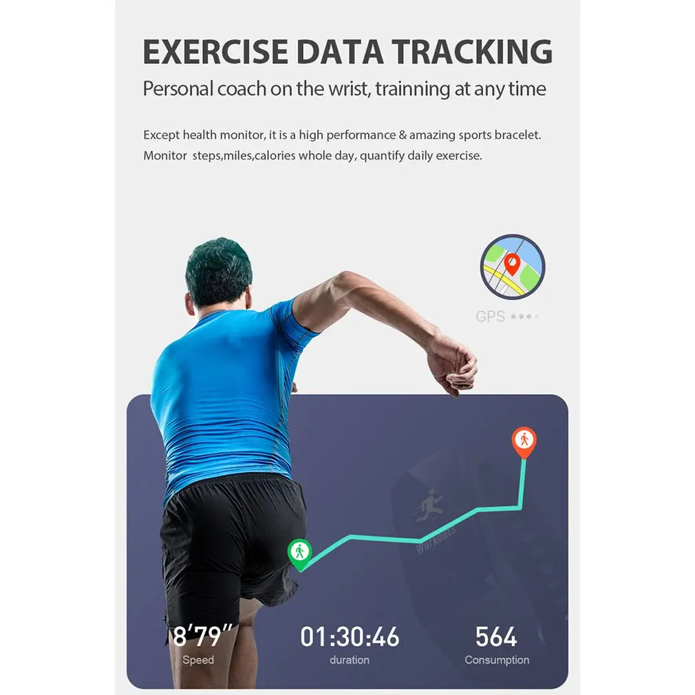 Fitness Watch Ultra-Thin Waterproof Fitness Tracker With Heart Rate Pedometer Sleep Monitor And Calorie Counter K1 2020
