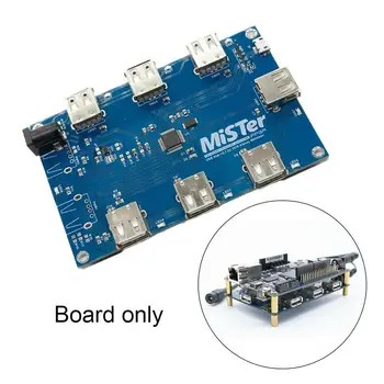 

Manual welding MisTer USB Hub v2.1 board For MisTer USB 7 Ports FPGA Z0E7