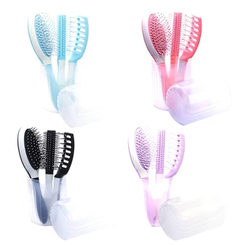 

3Pcs Hair Scalp Massage Comb Airbag Wet Curly Detangle Styling Tools