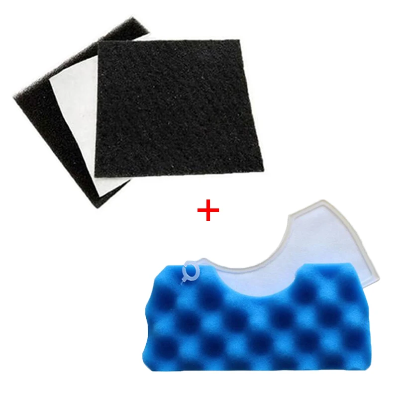 

1 Set Dust Hepa Filter + 1 Set Blue Sponge Filterfor Samsung DJ63-00669A SC43 SC44 SC45 SC46 SC47 Robot Vacuum Cleaner Parts