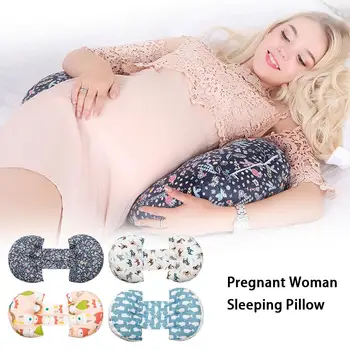 

Pregnancy Pillow Multi-function Waist Protection U-shaped Side Sleeping Belly Support Throw Cushion Body Pillows