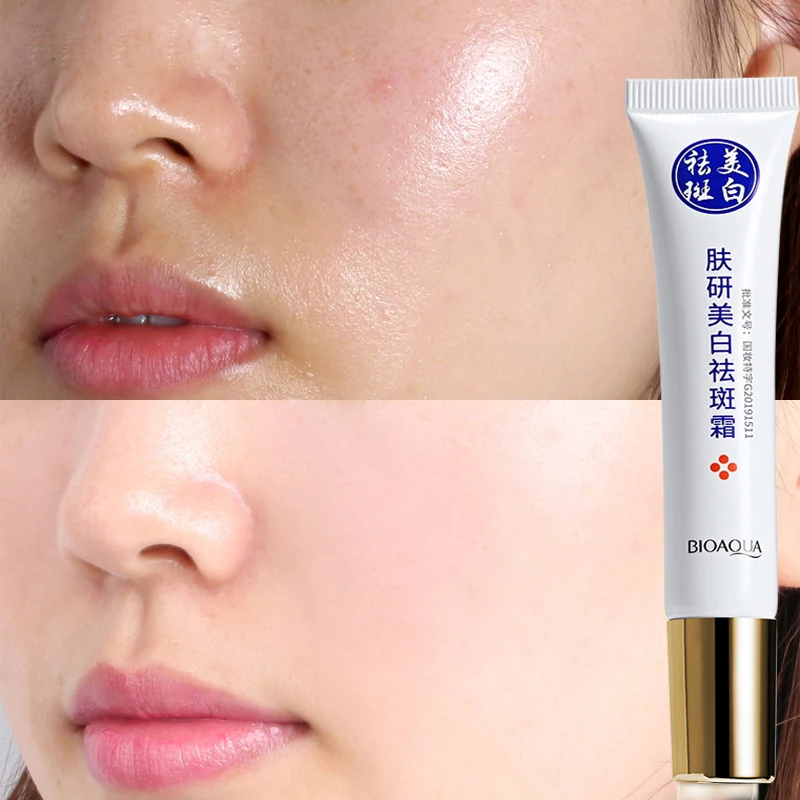 Сильнодействующий отбеливающий крем для лица Чистый Коллаген удаление мелазмы