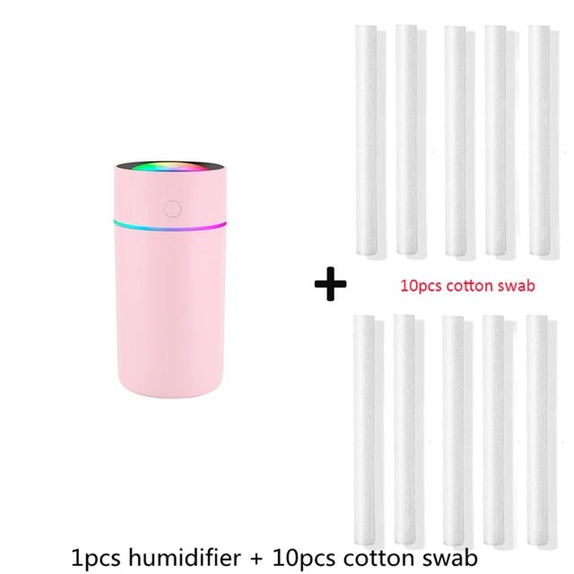 Portable Aromatherapy Diffuser Air Humidifier Ultrasonic Car USB Humidifier Aroma Essential Oil Diffuser For Home Humidificador FFF