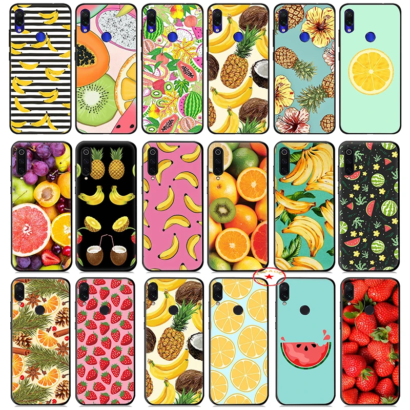 Fruits Strawberry Watermelon Soft Case for Xiaomi Mi A1 A2 A3 8 9 Se Lite 9T Pro Max 3 Mia1 Mia2 MiA3 Pocophone F1 |