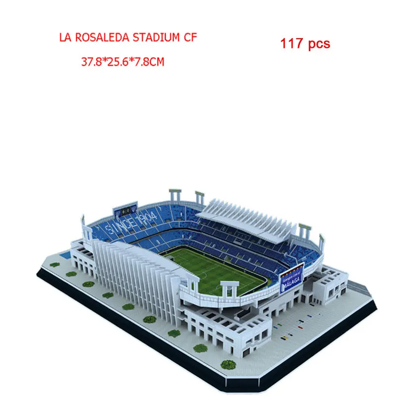 Бумага стерео 3D головоломка стадион модель строительные наборы DIY сборка Кубок мира архитектурная детская умная смешная интерактивная игрушка
