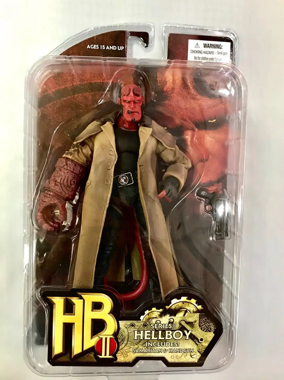 Стиль аниме HELLBOY сатана суб-муравей Hellboy Garage Комплект пистолет Модель Красный Rapist Hell Boy