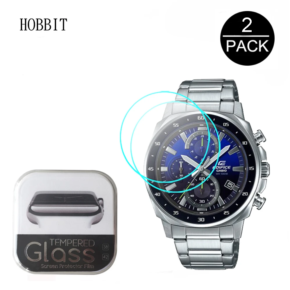 2 шт. взрывозащищенное стекло для Casio EDIFICE EQS 800BCD 900BCD 571D защита экрана 9H закаленное