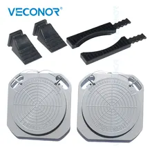 As placas giratórias do sistema do alinhamento da roda radiam placas com escala capacidade de carga de 5 toneladas para o elevador de tesoura do alinhamento 4-post