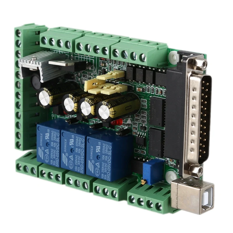 WSFS Горячая CNC Breakout Board MACH3V2.1-L Breakout модуль шаговый мотор драйвер контроллер 4-Axls 6-Axls гравировальный станок доска
