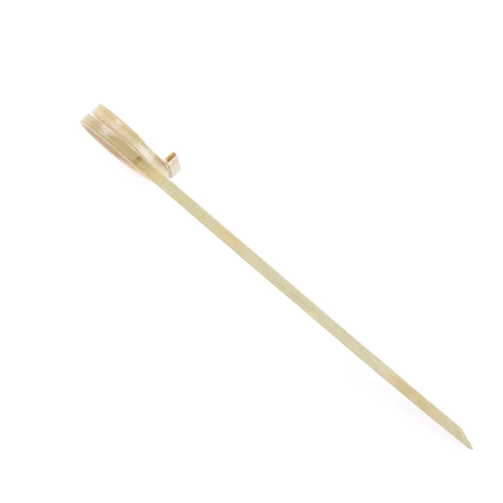 Высота каблука 10 см Бамбуковые ForkPick шампур 100 шт./компл. одноразовые витая вечерние шведского стола сэндвич вилка палка фруктовые десерты Еда