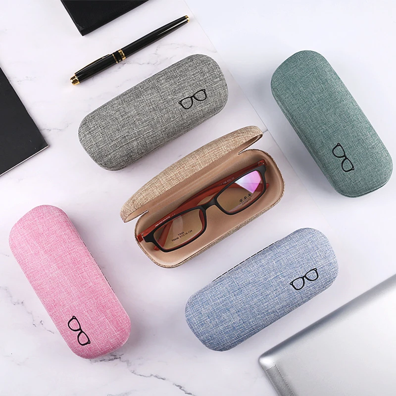 New Eyeglasses Hard Case For Glasses Women Optical Cases Eyewear